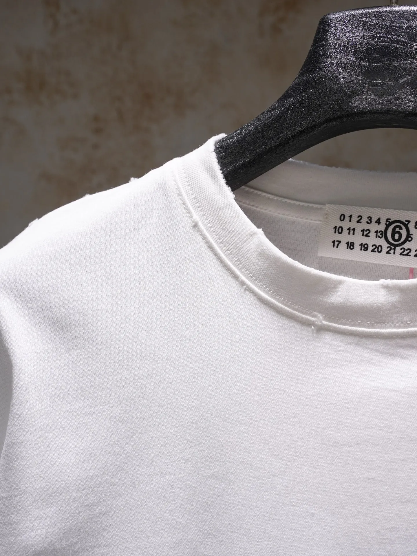 MAISON MARGIELA MM 6 T ， ， ， ， ：Black White Size：S-XL